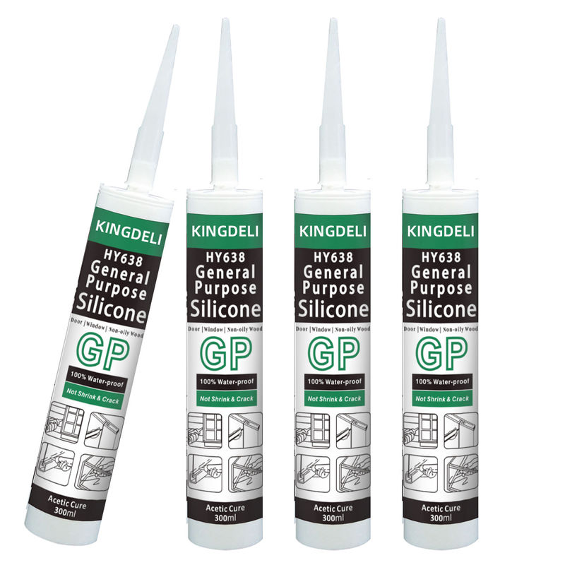 OEM ODM Black Translucent Silicone Sealant Untuk Rekayasa Dekorasi Dalam Ruangan