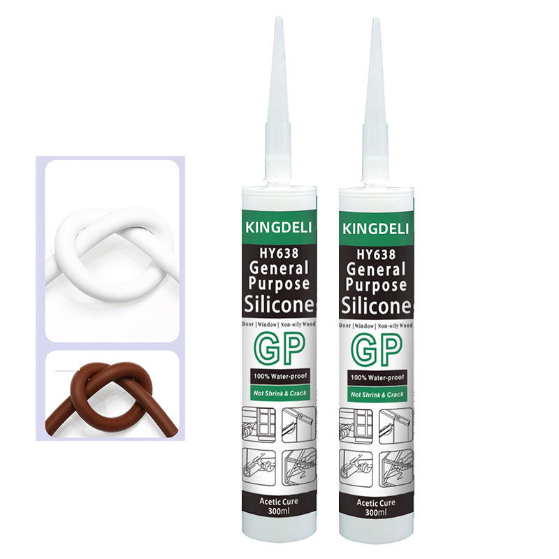 GP Glass Adhesive Silicone Sealant Warna Bening Putih Untuk Jendela