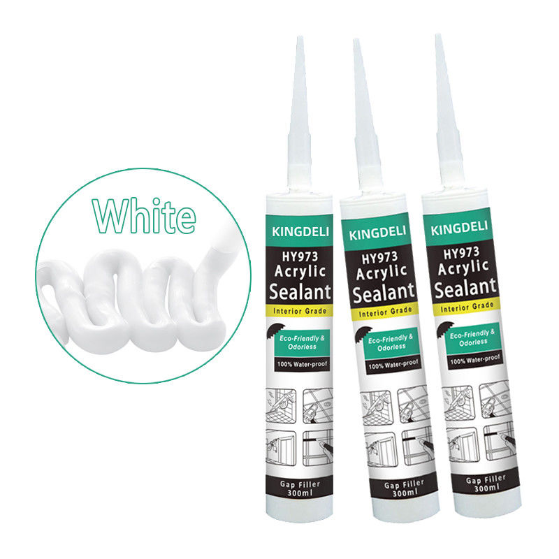 Sealant Silikon Akrilik Berwarna Cepat Kering Tahan Air Untuk Caulking