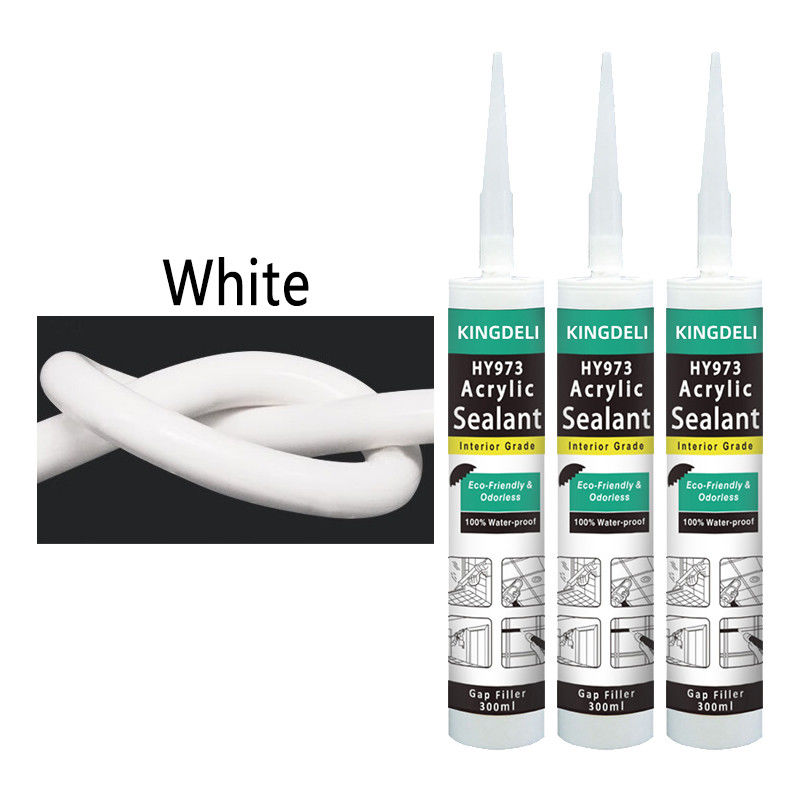 280ml 300ml Perekat Silikon Tahan Air Dengan Warna Putih Hitam