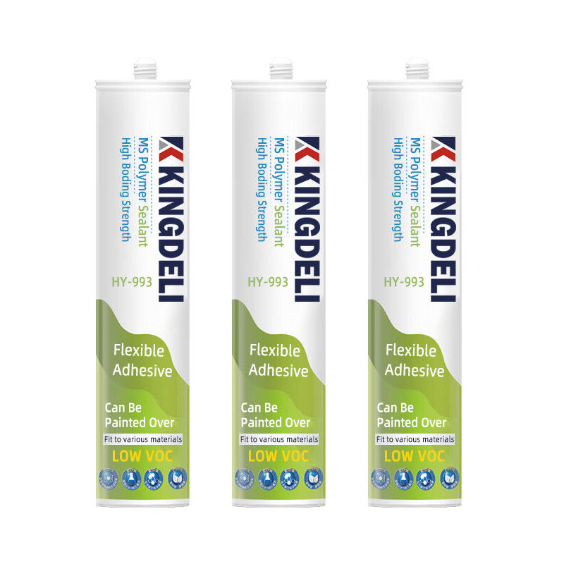 Non Corrosion MS Hybrid Glue Sealant Tahan Cuaca Untuk Konstruksi