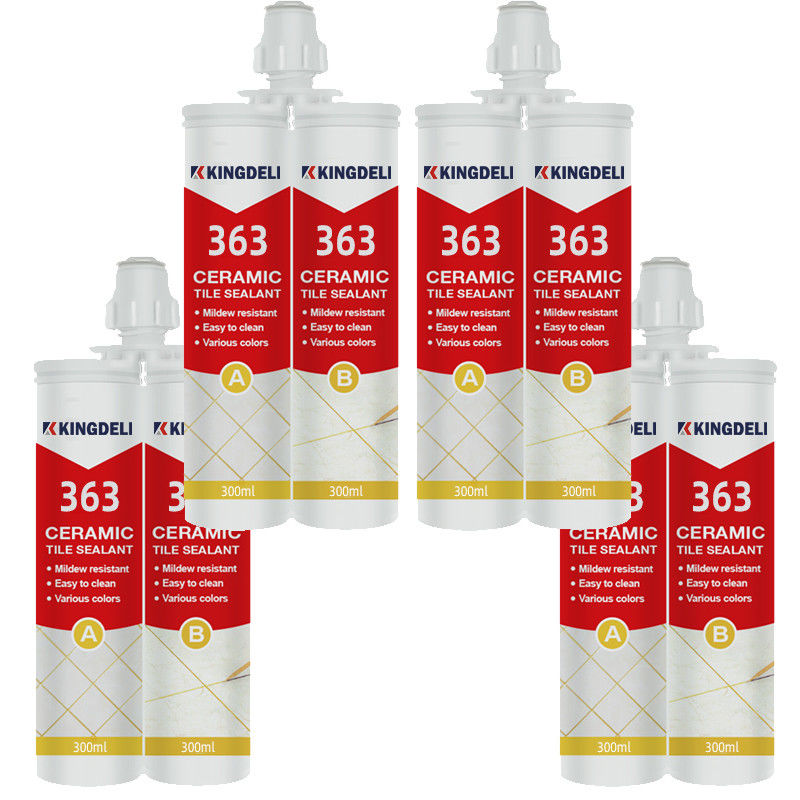 Nat Epoxy Kimia Tahan Air, Tile Crack Sealant Warna Putih 300ml
