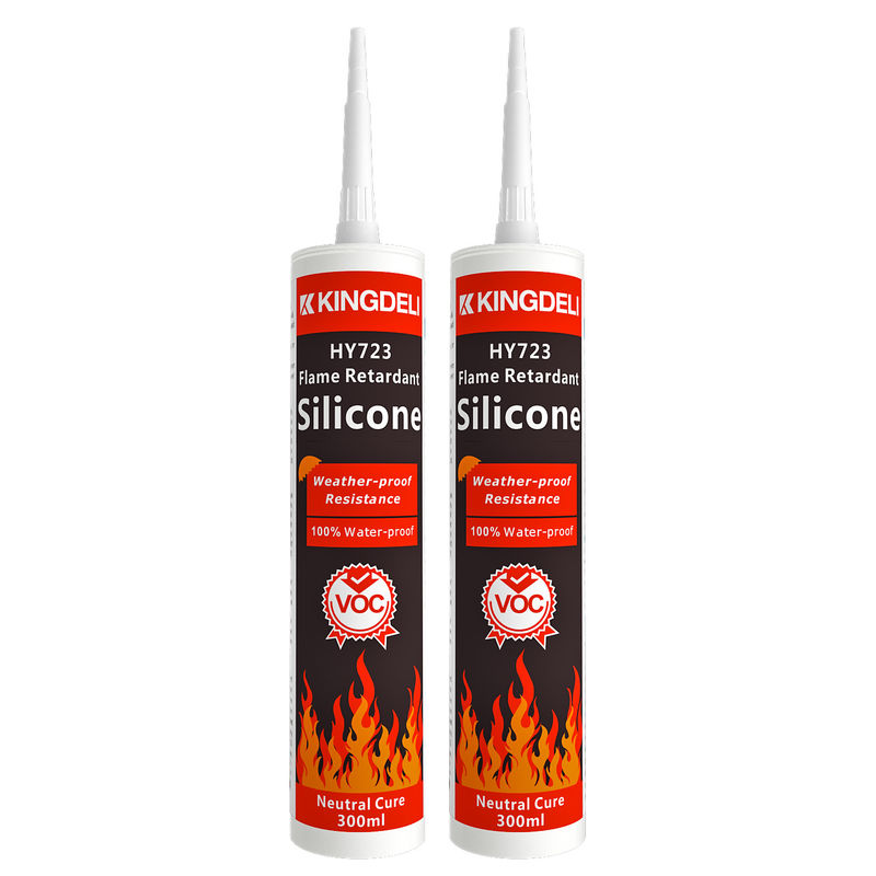 putih Warna Neutral Cure Silicone Sealant 300ml Untuk Kaca Semua Jenis Jendela