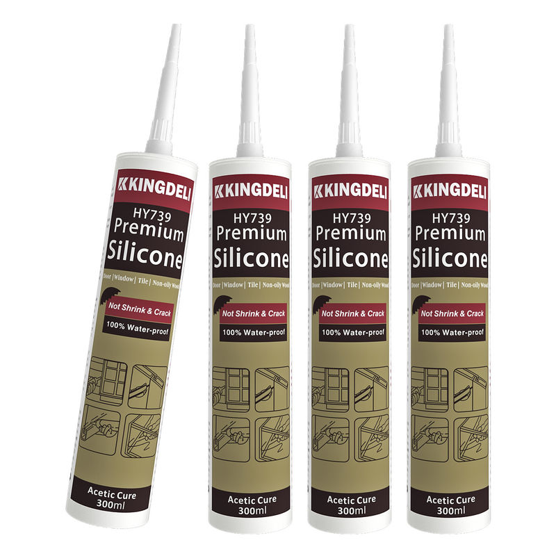 Beli Acetic One Component Low Odor Quick Dry Silicone Sealant Untuk Atap